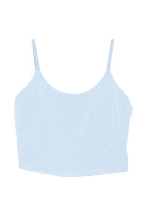 Top azzurro Lù-Lù BY MISS GRANT | LL4171AZZURRO